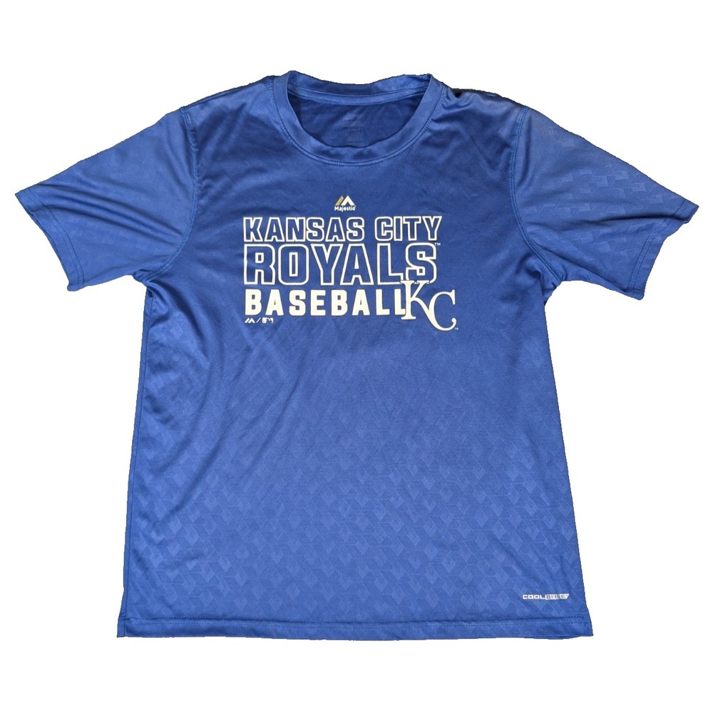 Kansas City Royals | Majestic | Blue | Mens‎ | Baseball Graphic T-Shirt | S